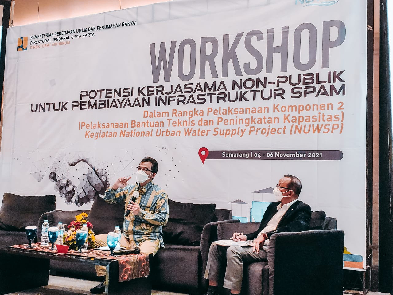 Undangan Workshop Potensi Kerjasama Non-Publik untuk Pembiayaan Infrastruktur SPAM Dalam Rangka Pelaksanaan Komponen 2 Pelaksanaan Bantuan Teknis dan Peningkatan Komponen Kegiatan NUWSP